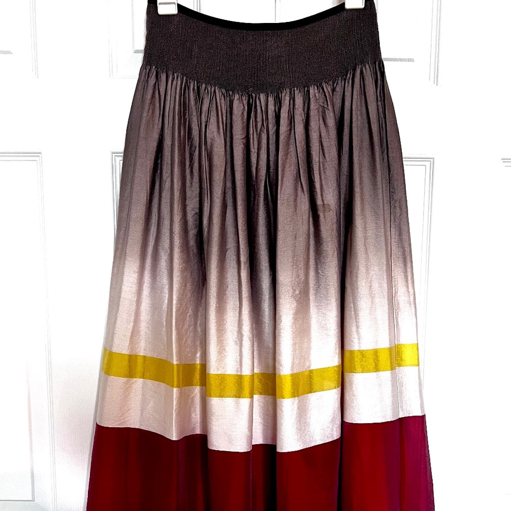Maple Multi-Color Maxi Full Skirt, Size Medium, Excellent condition
